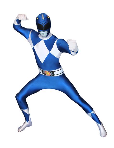 Blue Power Ranger Adult Morphsuit The Costume Shoppe