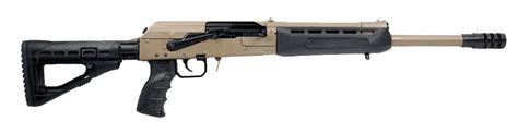 Izhmash Saiga 12 Semi Automatic Tactical Shotgun 12 Gauge FDE BLK