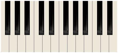 Piano Keys Transparent Image Gallery Yopriceville High Quality