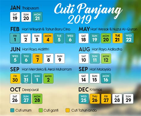 Kalender malaysia apk 1 12 download for android download. Rancang cuti-cuti anda, 9 minggu 'terbaik' 2019 | Free ...