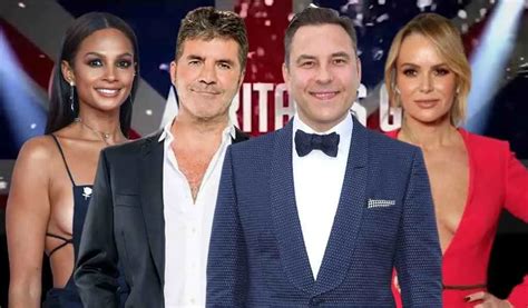 Who Is Britains Got Talent Judges Bgt Judges Timeline