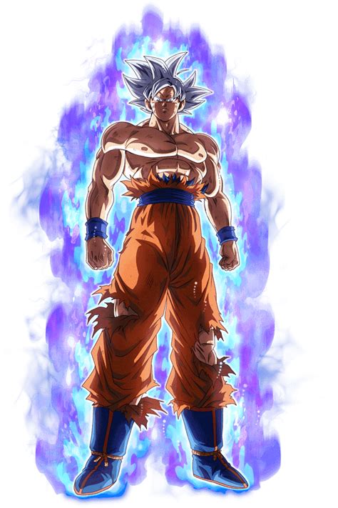 Goku Mastered Ultra Instinct Render By Maxiuchiha22 Anime Dragon