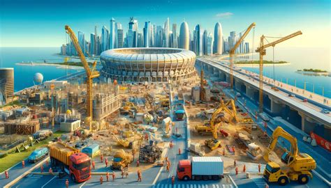 Qatar S Construction Boom Preparing For The FIFA World Cup Dubai Engineering