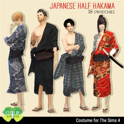 Samurai Clothes Hair Sims 4 Cc List