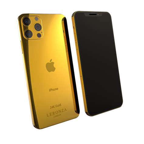 New Luxury 24k Gold Iphone 13 Pro And Pro Max Elite Leronza