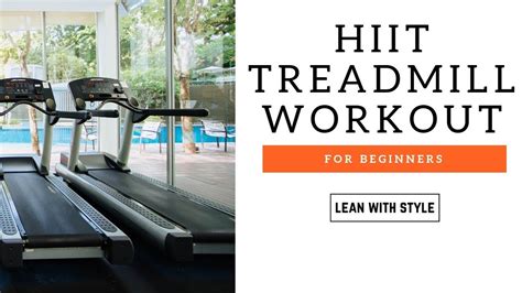 Another Hiit Treadmill Workout For Beginners Youtube