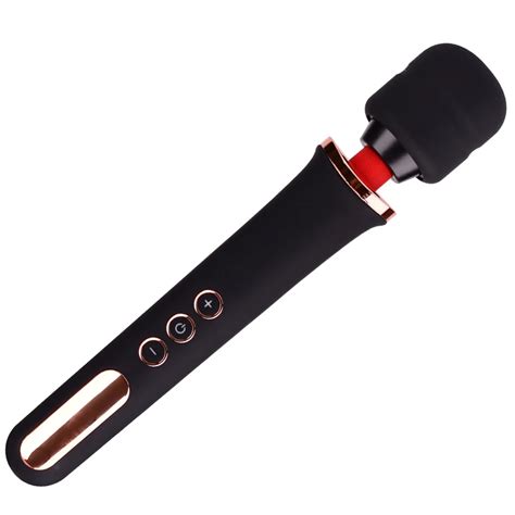 Powerful Waterproof Av Wand Vibrator Massager Rechargeable Big Size Vibrator For Women