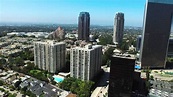 An Aerial View of Century City, Los Angeles - YouTube