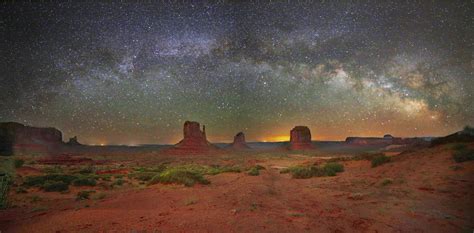 Monument Valley At Night Sky And Telescope Sky And Telescope