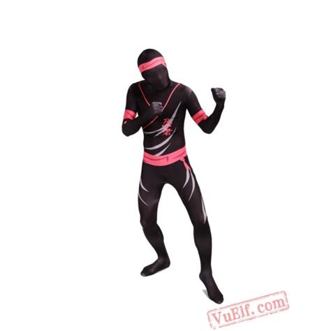 Japan Ninja Costumes Zentai Suit Spandex Bodysuit