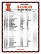 Printable 2022-2023 Illinois Fighting Illini Basketball Schedule