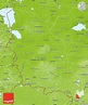 Physical Map of Pskov Oblast