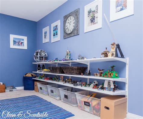 These 16 fun and creative boys' room ideas will have you wishing you were a kid again! Boys Bedroom Ideas {Home Tour} - Clean and Scentsible