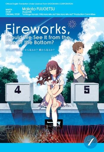 Fireworks Should We See It From The Side Or The Bottom Manga Anime