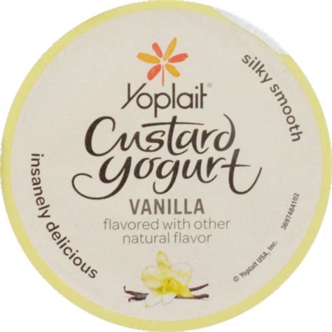 Yoplait Custard Yogurt Vanilla 53 Oz Ralphs