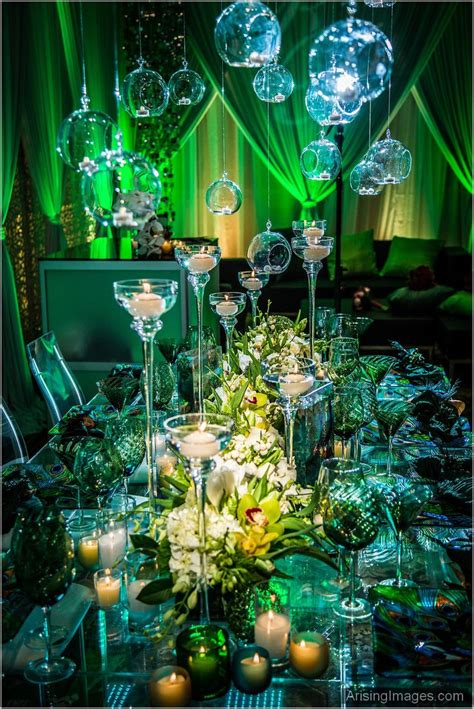 Tablescape Ballroom Bliss Emerald City Theme Emerald City Party