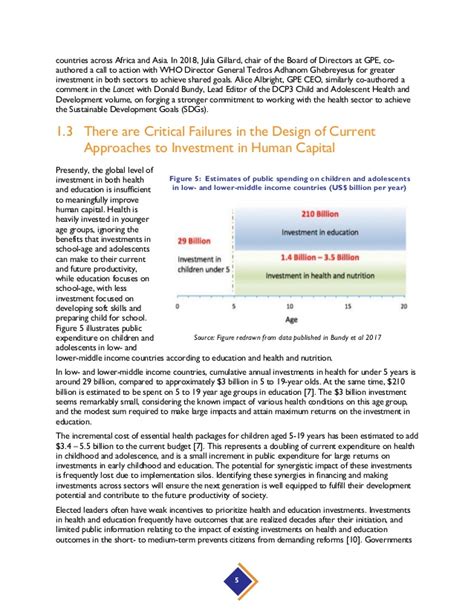 The nation's government can invest in human capital by helping to provide education and health care. Maximizing Human Capital by Aligning Investments in Health ...