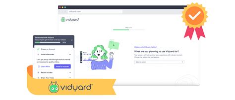 Explore Vidyards Product Led Onboarding Flow And Getting Started Checklist