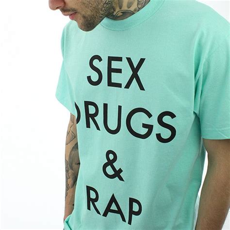 Diamond Sex Drugs And Rap T Shirt Diamond Blue Diamond Tees