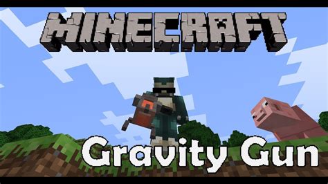 Minecraft Mod Gravity Gun Arma De Gravidade 1 4 4 YouTube