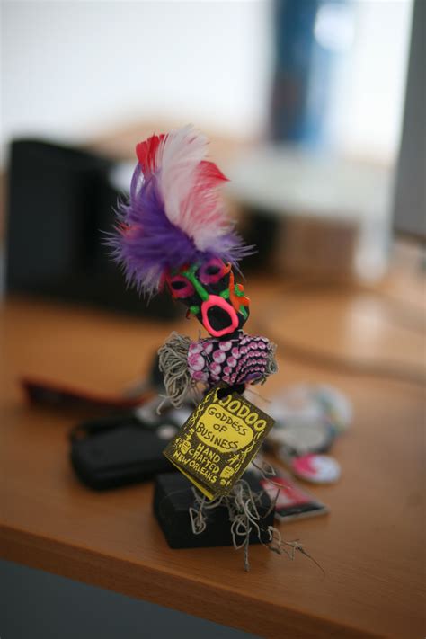 A Friend Sent Me The Goddess Of Business From New Orleans To Cheer Me Up D It Is A Voodoo Doll