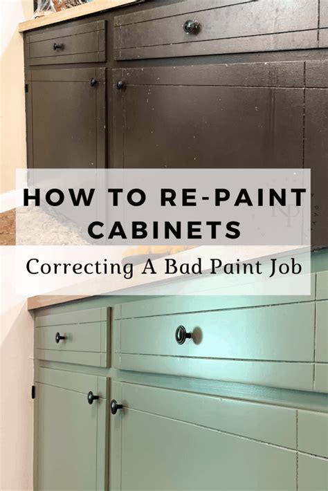 How To Repaint Kitchen Cabinets Painted By Kayla Payne