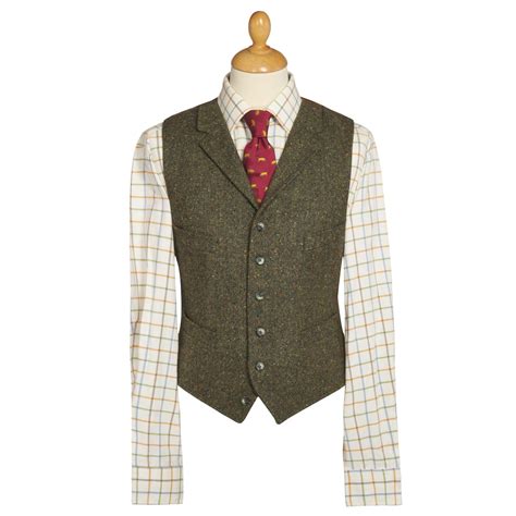 Mens Moleskin Tweed And Linen Country Waistcoats Cordings Us