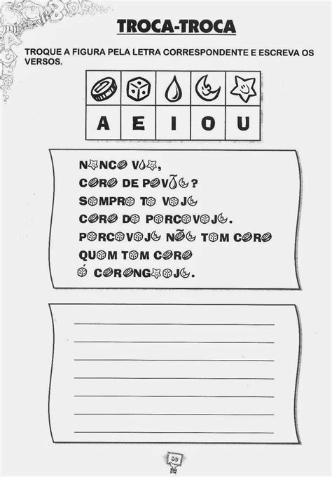 Escola Abc Atividades Português 1 Ano Alfabetização