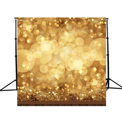 10x10ft Golden Spots Glitter Sparkl Photography Background Backdrop