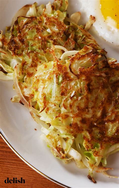 Hash browns, also spelled hashed browns, are a popular american breakfast dish, consisting of finely chopped potatoes that have been fried until browned. Best-Ever Cabbage Hash Browns | Recipe | Veggie dishes ...