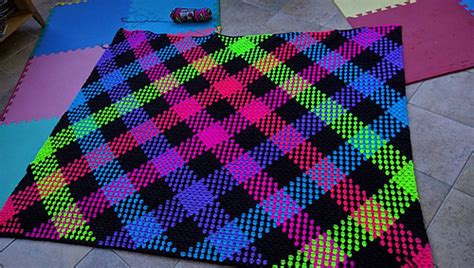 Ravelry Granny Stitch Planned Pooling Blanket Pattern By