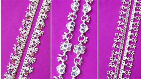 Latest Payal Silver Chandi Traditional Jewellery New Design Payal Youtube