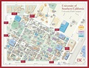 University of Southern California Campus Map - Mapsof.Net