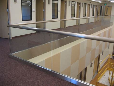 Glass Railing With Top Cap Liberty Aluminum