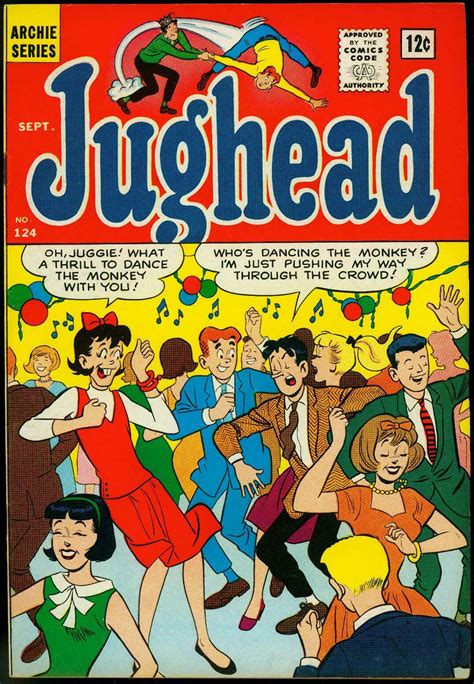 archie s pal jughead 124 1965 big ethel cover betty and veronica vf comic books silver age