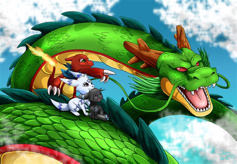 Dragon ball mini | всякая всячина. 8 visions of the dragon god Shenlong