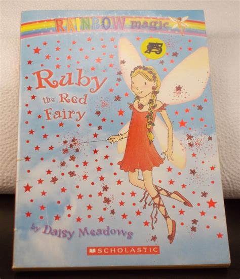 Rainbow Magic Ruby The Red Fairy By Daisy Meadows Etsy