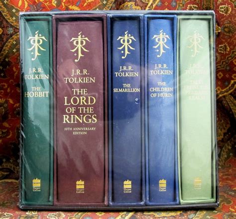 The Jrr Tolkien Deluxe Edition Collection Includes The Hobbit The