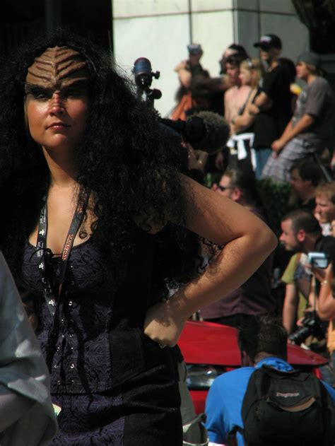 Costume Girl Free Stock Photo A Klingon Costumed Woman In The 2008