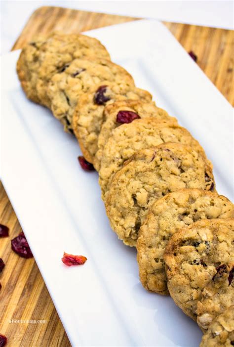 Soft And Chewy Cranberry Oatmeal Cookies About A Mom