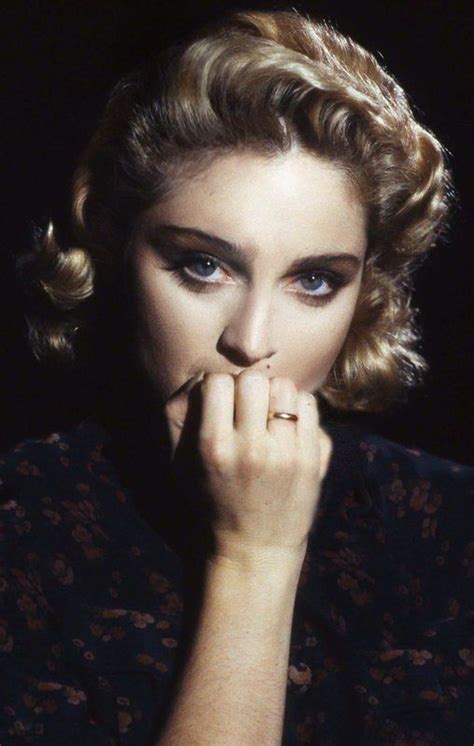 Madonna has been called an american icon. Madonna (1986) | Madonna en 2019 | Pinterest | Madonna ...