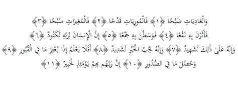 Hukum Tajwid Surat Al Adiyat Lengkap Dengan Penjelasan Dan Isi My XXX