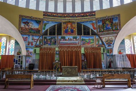 Church Of Our Lady Mary Of Zion In Aksum Ethiopia Editorial Stock