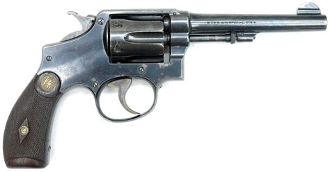 18550 Smith And Wesson Militiarian Police Model 1905 4th Change Revolver