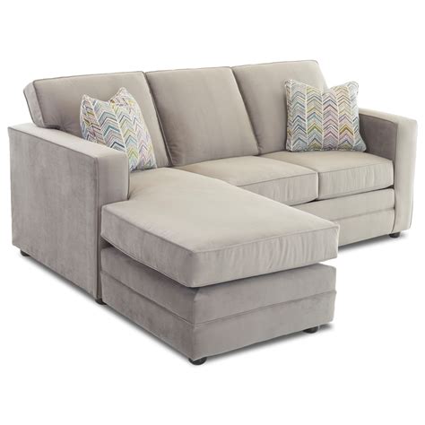 This sofa is a great option for those who prefer seating with a crisp look and a firm feel, eschewing bulkiness in favor of this beautifully crafted sleeper sofa's bed pulls right out of the midsection, without having to toss the seat cushions aside. Klaussner Berger Chaise Sleeper Sofa with Queen Size Air ...