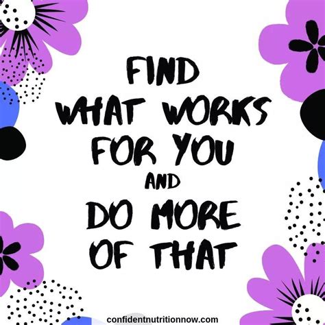 Find What Works For You Wellness Coach What Works It Works