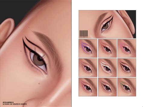 The Sims Resource Eyeliner N212