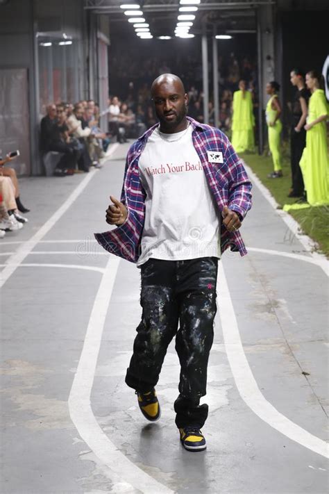 Fashion Designer Virgil Abloh And Models Walk The Runway