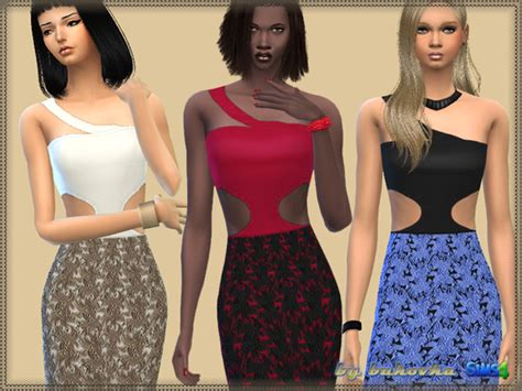 Karlie Lace Dress By Bukovka At Tsr Sims 4 Updates