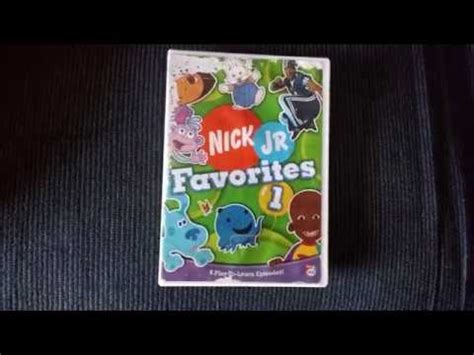 Opening To Nick Jr Favorites Volume DVD VidoEmo Emotional